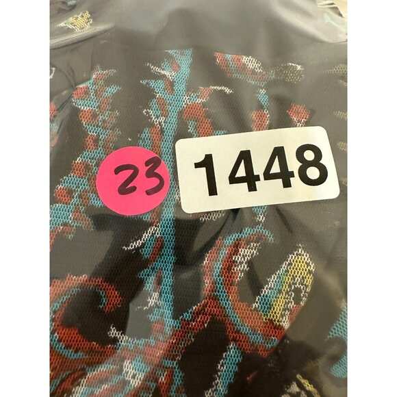 Y2K Vintage Apt 9 Womans Top Size 3X Boho Western Festival Sheer Mesh Grunge - Picture 8 of 12